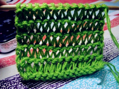 棒针编织简单的围巾新手教程,棒针围巾的编织教程最简单