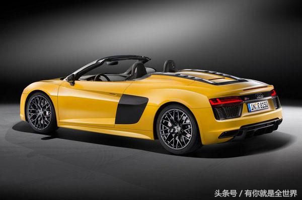 奥迪audir8黑武士,AudiR8敞篷版
