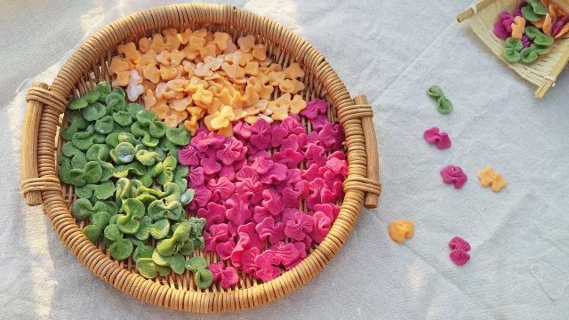 馋非馋有机果蔬蝴蝶面150g,果蔬蝴蝶面怎么做好吃