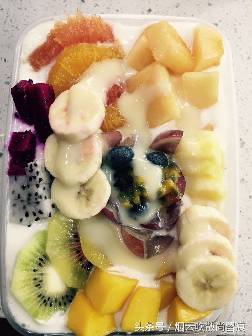 怎么在家也可以自己做水果捞,水果店的水果捞制作方法