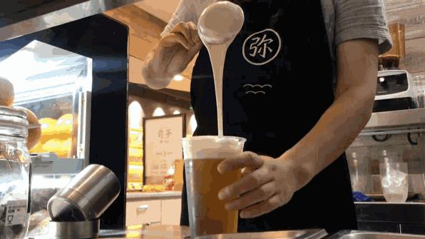 网红小清新奶茶,网红小清新风奶茶店