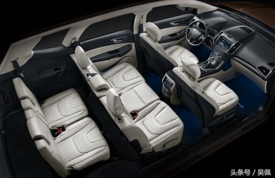 福特锐界两驱七座豪华版测试,2022款福特锐界七座空间体验