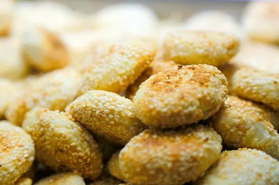 郑州王府井绿豆饼,南方好吃的酥皮绿豆饼