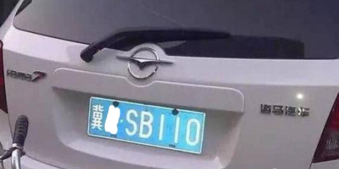 男子摇到88888车牌号,盘点摇到奇葩车牌号