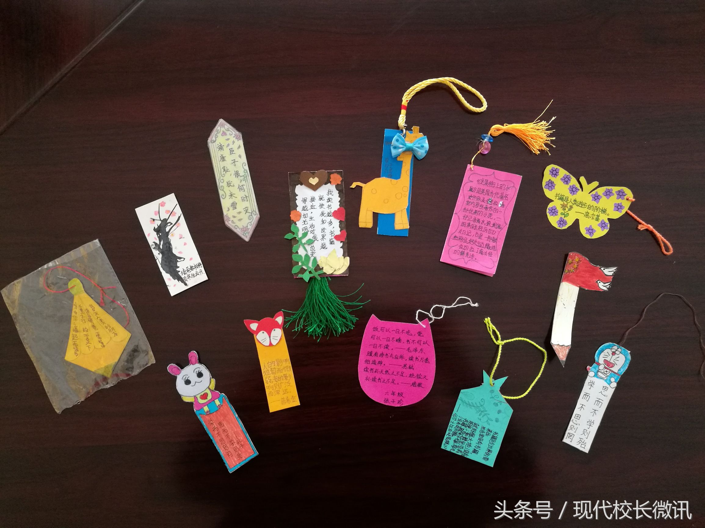 浙风十里主题书签手工制作小学,梅园书签制作小学生