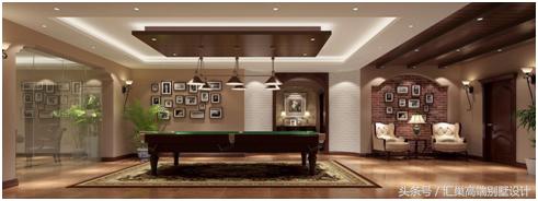 大宅休闲空间设计,别墅休闲娱乐区设计