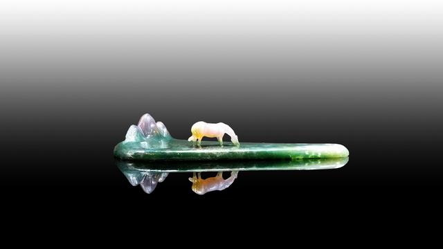 哇喔,这是翡翠吗?但又像是一幅画!只有1%的人看得懂!