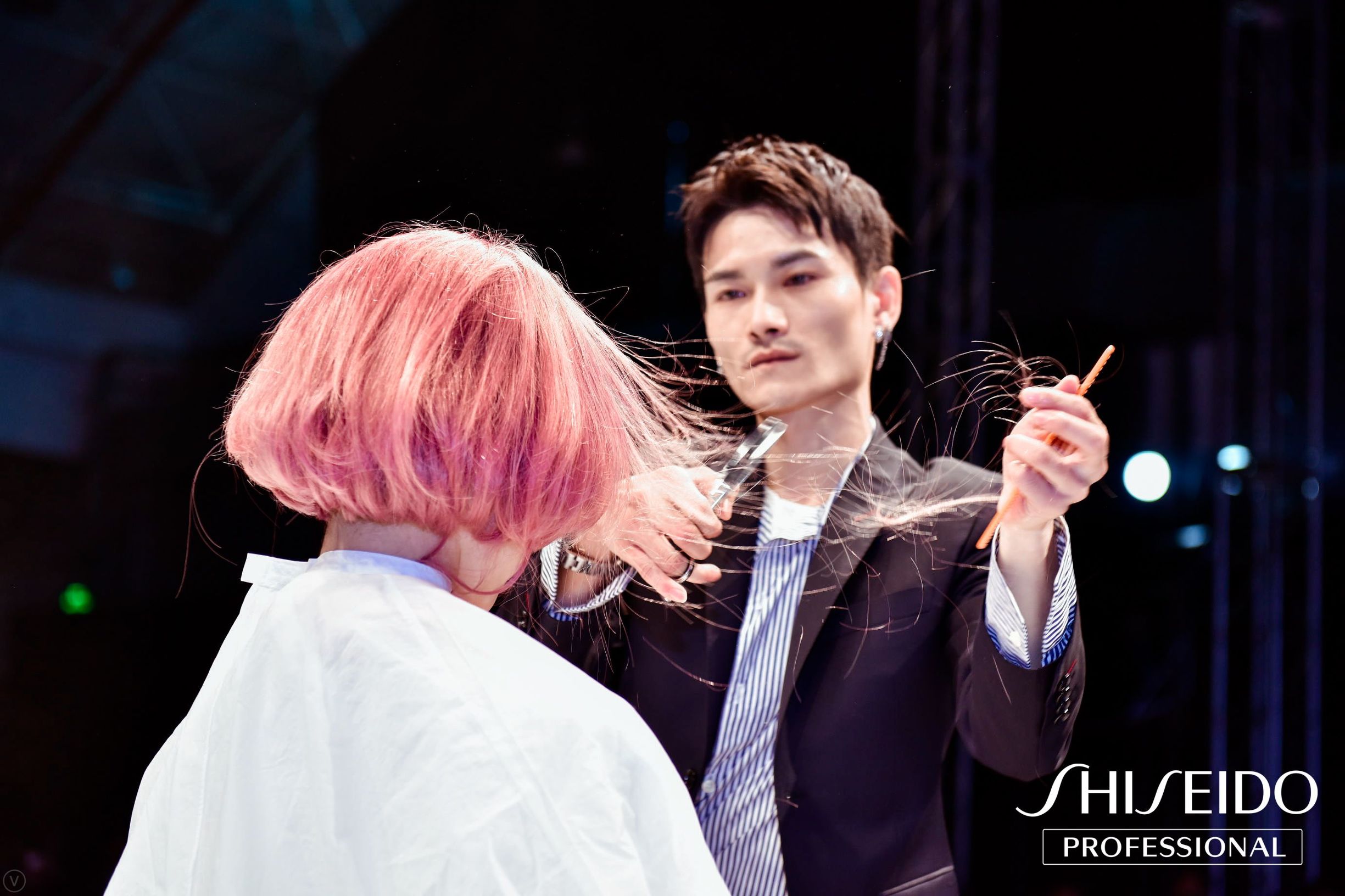 资生堂美发作品,资生堂发型大赛