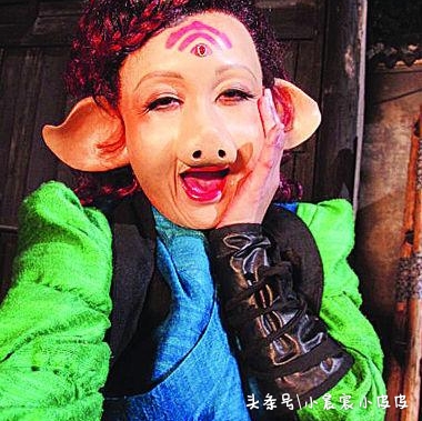 为角色牺牲的女星,女明星在剧中扮丑到认不出