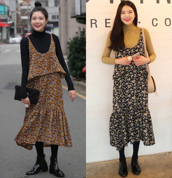 9组同款衣服不同颜色搭配，每一套都好看，再也不用纠结色系选择