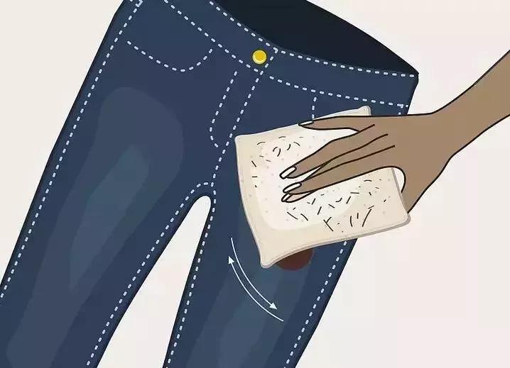 牛仔裤的油污渍如何去除,牛仔裤顽固污渍怎么去除