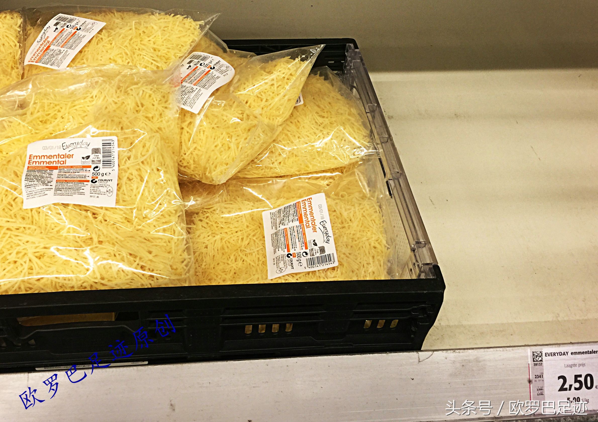 欧洲超市的价格太丧,pu心,da病,xi狂,ben……原创实拍