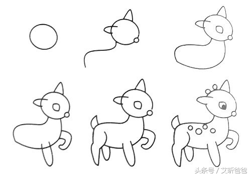 7-9岁儿童简笔画简单又好看的画,儿童7-12岁简单画教程