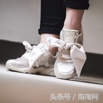 puma美国官网黑五折扣,特价puma女款蝴蝶结鞋