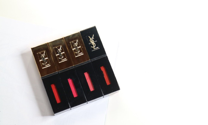 圣罗兰08唇釉,圣罗兰8支口红礼盒