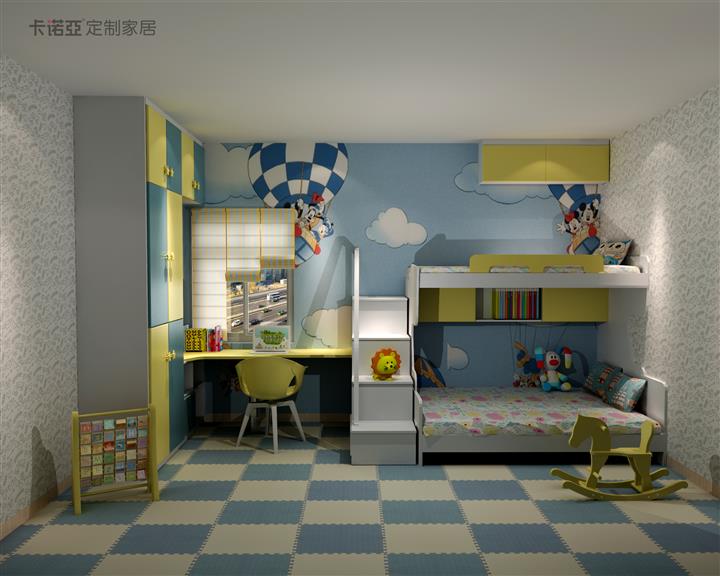 儿童房高低床设计图片,儿童房高低床设计最新