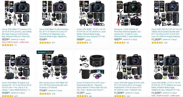 美国线上市场最受欢迎的摄像产品品牌及热卖品TOP30