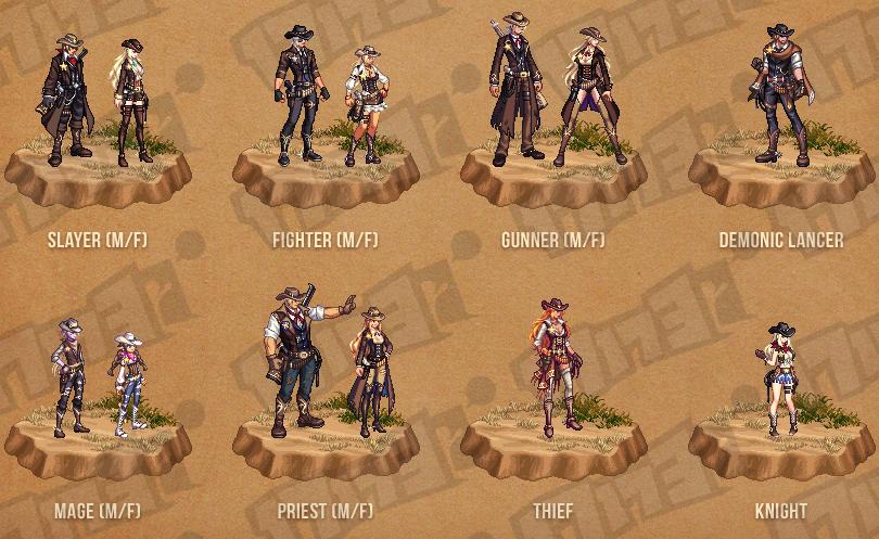 dnf2018西部牛仔,西部牛仔套装dnf