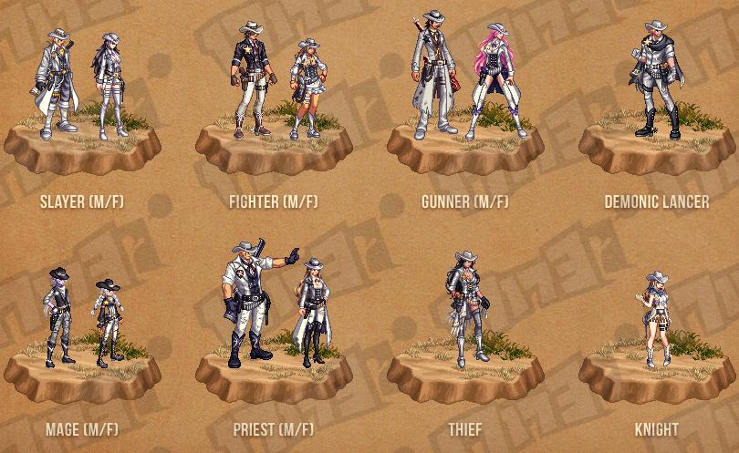 dnf2018西部牛仔,西部牛仔套装dnf