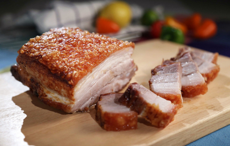 广式脆皮烧肉选哪块肉,正宗广式脆皮烧肉