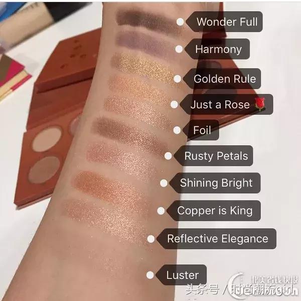 8款热门眼影推荐及眼妆试色,2020最流行大牌眼影盘