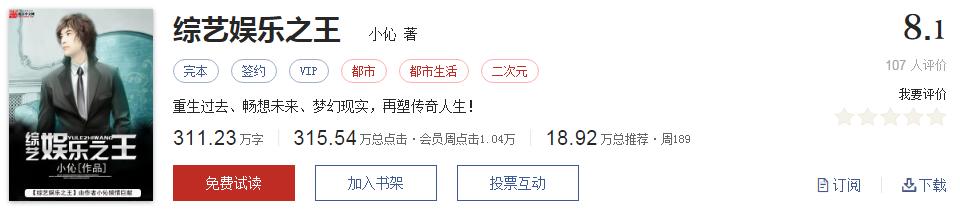 起点有哪些被你奉为神作的小说,起点8.3分高评价口碑网络小说