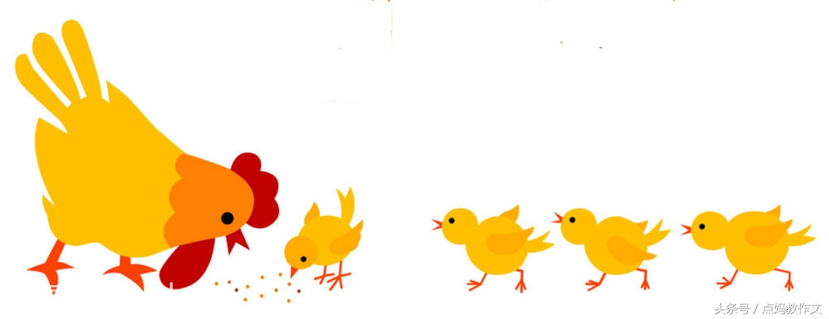 妈妈教做饭看图写话,二年级淘气的小鸡看图写话200字