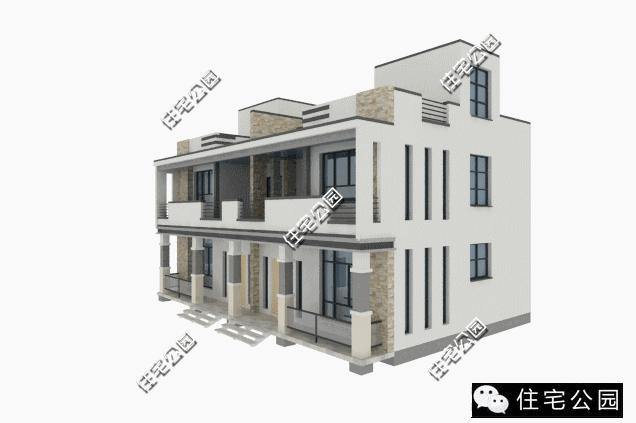 十佳最美农村别墅三层7x12米,农村别墅户型设计大全