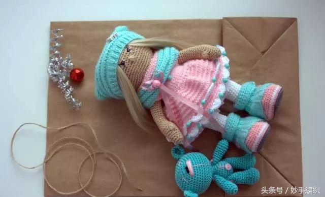 万万没想到，这都是她用毛线钩的，邻居们都赞不绝口！