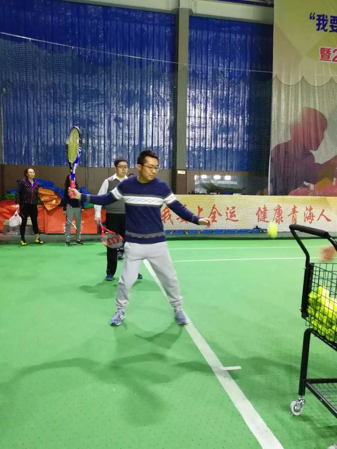 网球丨天佑德网球培训班成立啦，以后一起打球吧！