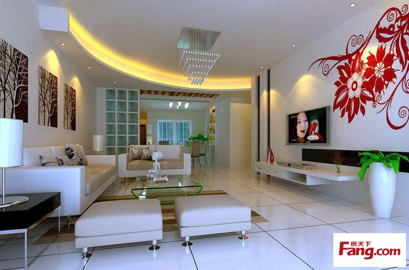 最流行电视背景墙装饰风格效果图,实用好看电视背景墙装修效果图