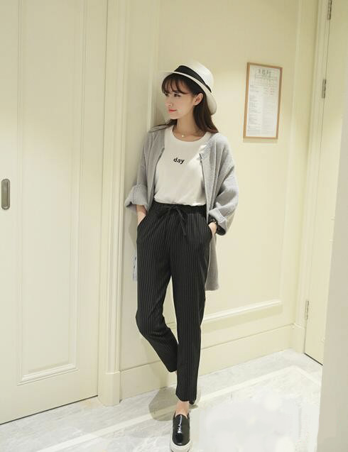 哈伦裤的十种搭配方法夏天,休闲哈伦裤的十种搭配方法