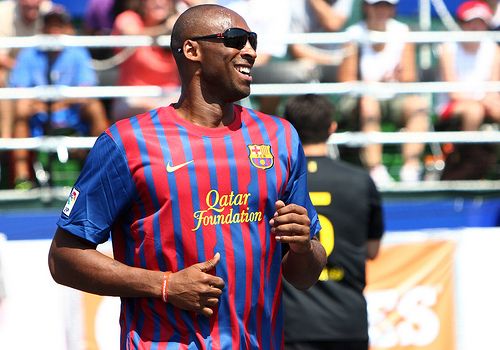 c罗贝克汉姆乔丹科比,科比和梅西互秀技巧分析