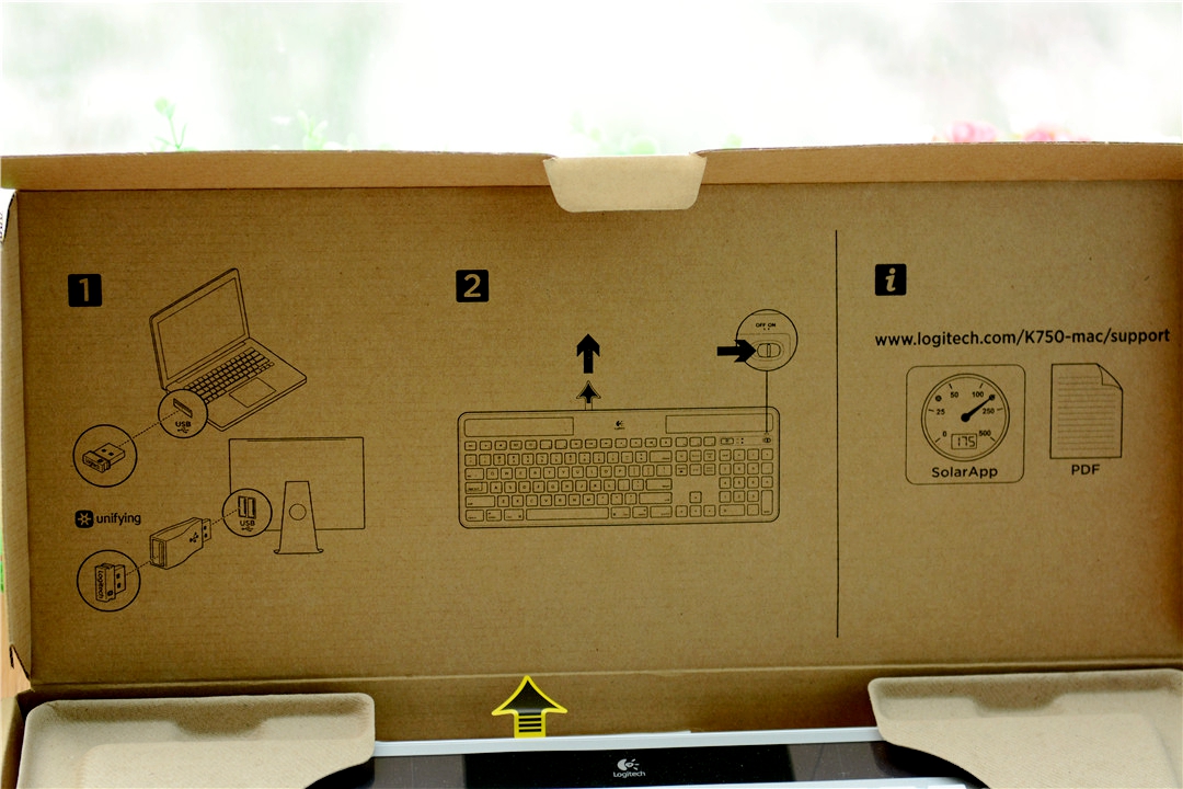 罗技k750无线太阳能键盘,罗技k270无线键盘测评