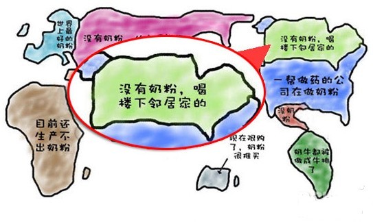 世界各地的奶粉,各国都有哪些奶粉