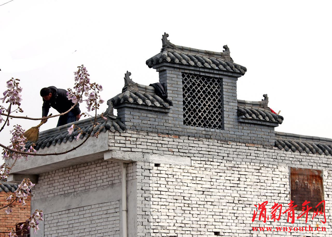 大荔县许庄镇美丽乡村,大荔县许庄镇全景图