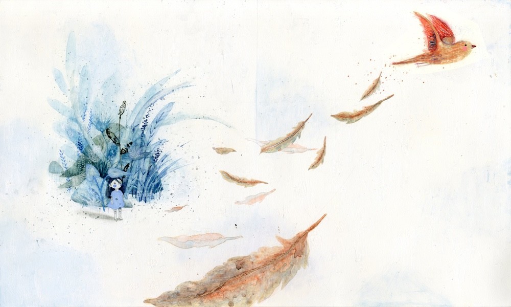 明明可以靠颜值却偏偏靠才华画画,明明能靠颜值非要靠画画