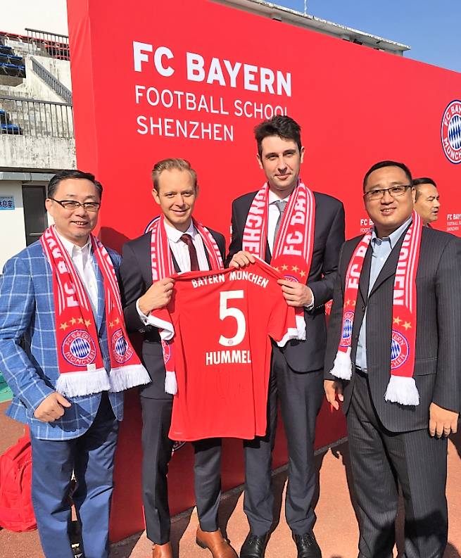 拜仁青训营培养中国穆勒和拉姆,拜仁中国发展青训建足校