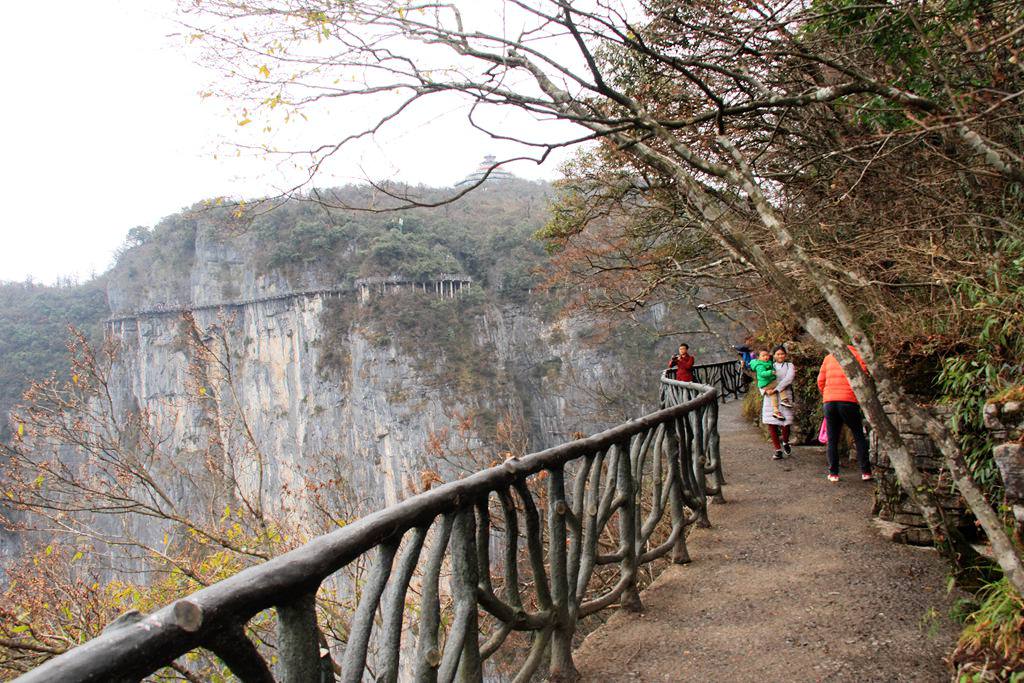天门山景区观景,天门山生态景区