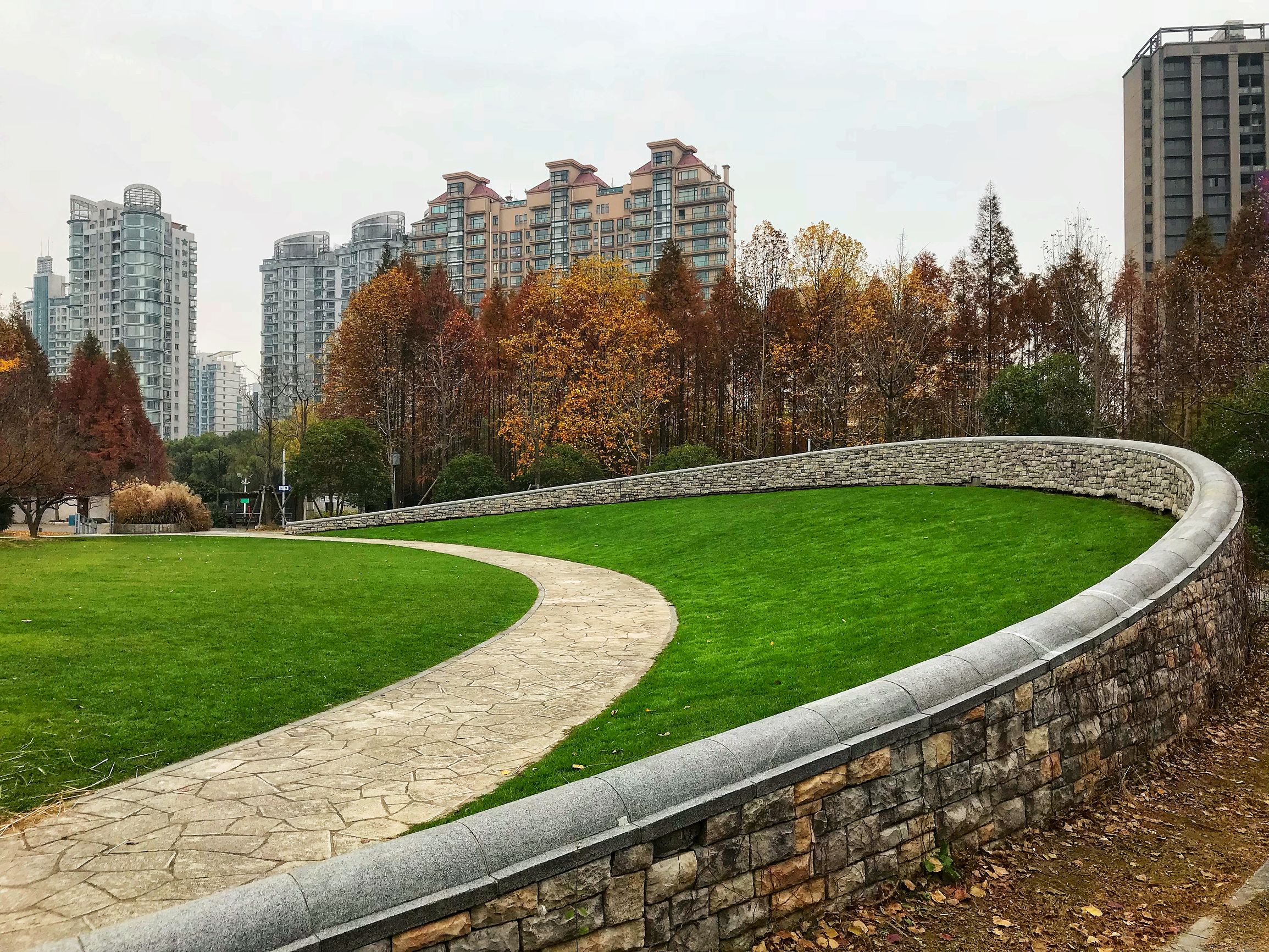 上海浦东世纪公园秋季,上海浦东新区世纪公园