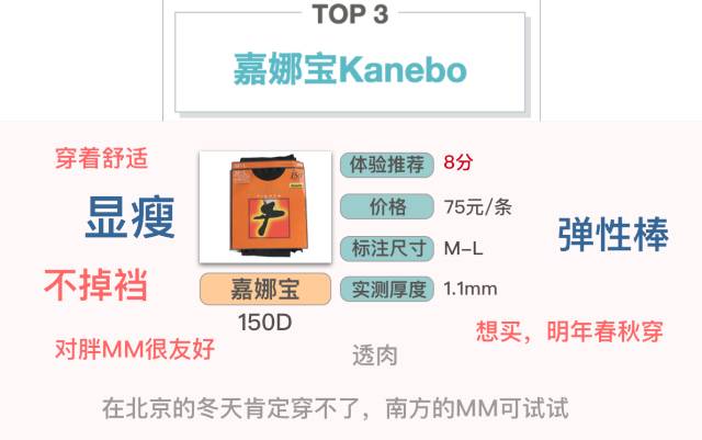 打底裤光腿神器显瘦测评,秋冬季打底裤光腿神器测评红榜