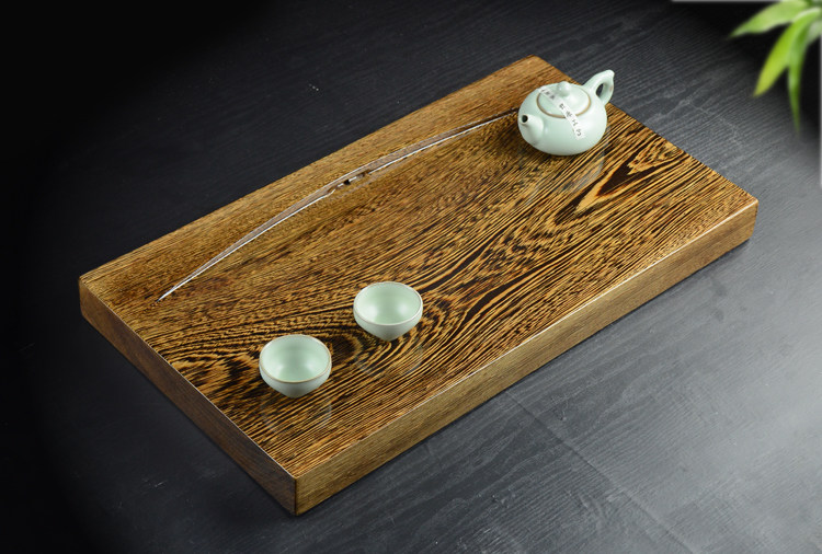 鸡翅木茶盘颜色好看吗,鸡翅木茶盘值不值得买