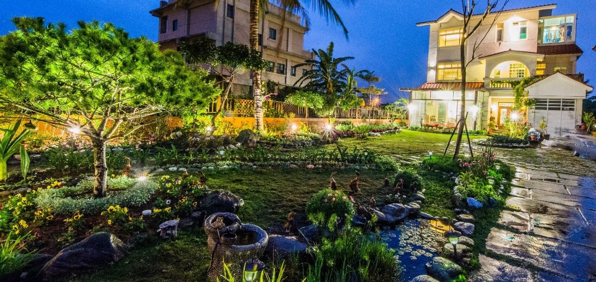 花莲民宿地中海恋人海景,台湾高雄花莲民宿