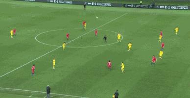 东亚杯中国vs韩国韦世豪首秀,2017东亚杯韦世豪国足进球