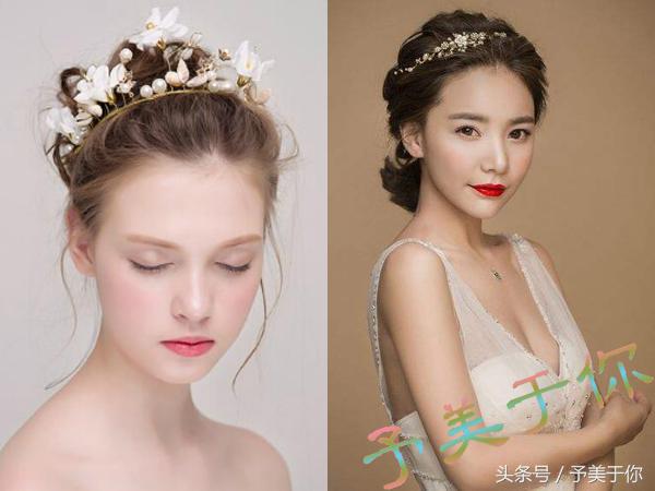 短发新娘仙气造型,最近很火的新娘发型短发