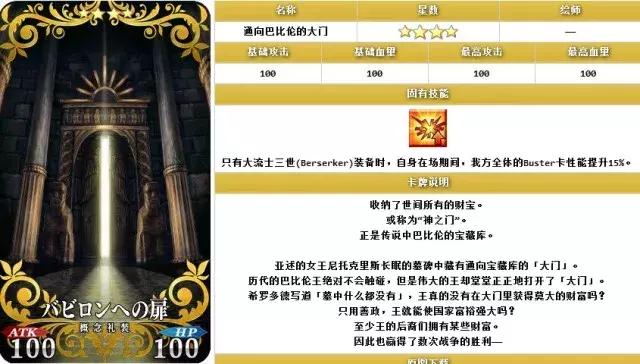 你知道FGO里的这些礼装来源是何处吗？（五）