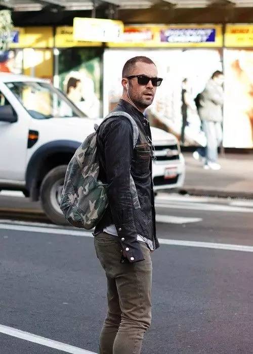 好看能穿不臃肿的双肩包男潮,防水双肩背包时髦又实用