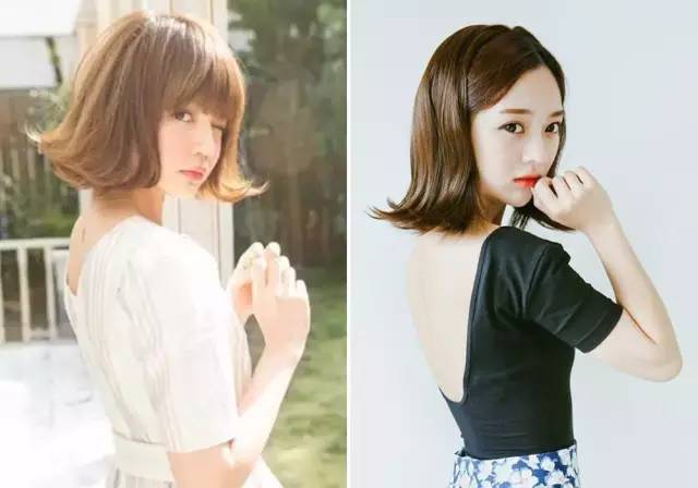 发型减龄改良版,波波头短发发型