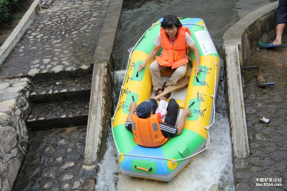 浙北大峡谷漂流惊险,浙北峡谷漂流实录