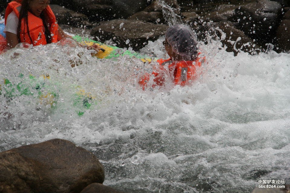 浙北大峡谷漂流惊险,浙北峡谷漂流实录